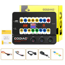 Load image into Gallery viewer, GODIAG GT100+ OBDII Breakout Box Diagnostic Port Tester ECU Bench Connector, UK Plug, UK Plug