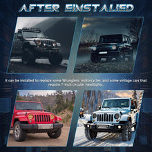 Load image into Gallery viewer, 7-inch Round Refraction LED Round Headlight For Wrangler