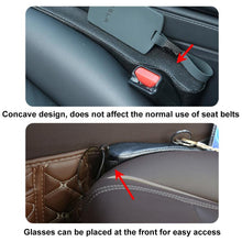 Load image into Gallery viewer, 4156 1pair Car Seat Gap Plugs Leakproof Strips Vehicle Interior Supplies Seat Side Seam Strips