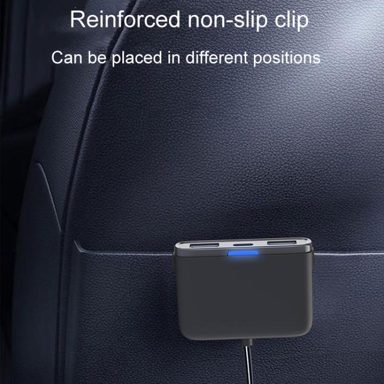 Powerful Output Colorful Ambient Lights Car Quick Charger, GE01