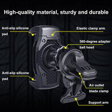 Load image into Gallery viewer, Car Air Conditioning Outlet Anti-shake Rotating Navigation Mobile Phone Holder, ZS-008