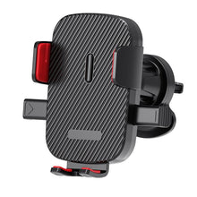 Load image into Gallery viewer, 360-degree Rotating Car Air Outlet Telescopic Hook Press Automatic Lock Phone Holder, ZS-118