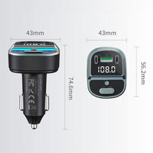 Load image into Gallery viewer, Car Voltage Digital Display Fast Charger Vehicle MP3 Bluetooth Player, GZ07