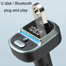 Load image into Gallery viewer, Car Voltage Digital Display Fast Charger Vehicle MP3 Bluetooth Player, GZ07