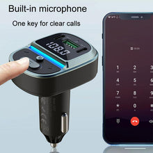 Load image into Gallery viewer, Car Voltage Digital Display Fast Charger Vehicle MP3 Bluetooth Player, GZ07