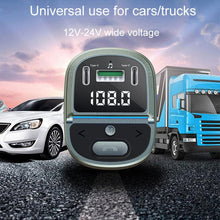 Load image into Gallery viewer, Car Voltage Digital Display Fast Charger Vehicle MP3 Bluetooth Player, GZ07