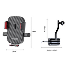 Load image into Gallery viewer, 360 Rotating Car Air Conditioning Vent Mobile Phone Navigation Bracket, Clamp, 2th Extension Rod