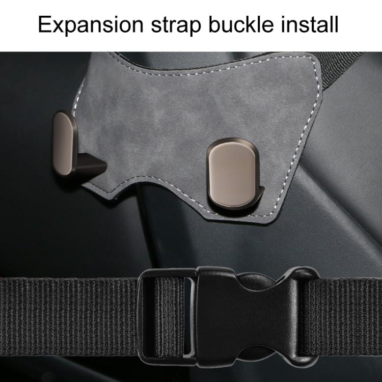 Car Sports Seats With One-Piece Headrests Furring Storage Metal Hooks