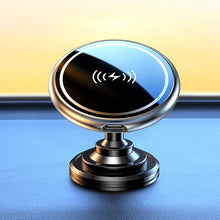 Load image into Gallery viewer, 15W Car Magnetic Wireless Charging Phone Holder Alloy Base, Adhesive Black, Adhesive Silver, Air Outlet Black, Air Outlet Silver