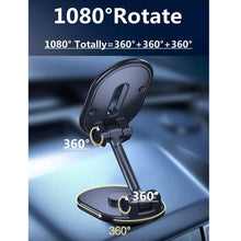 Load image into Gallery viewer, Foldable Magnetic Car Phone Holder Mount Multi-angle Adjustable Cellphone Navigation Bracket