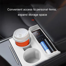 Load image into Gallery viewer, For Tesla 21-23 Model 3/Y Central Control Integrated Silicone Storage Cup Holder