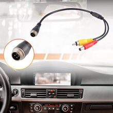 Load image into Gallery viewer, Car Camera Adapter Connector Wire 50cm, 4 Pin Aviation Female To RCA Female DC Male, 4 Pin Aviation Female To RCA Female DC Female, 4 Pin Aviation Female To RCA Male DC Male, 4 Pin Aviation Male To RCA Female DC Male                                    ...