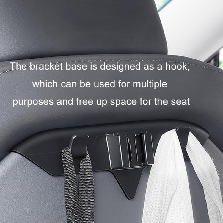 For Tesla Model 3/Y Rear Seat Hooks, Triple Hook