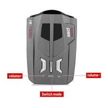 Load image into Gallery viewer, Car Mobile Radar Speed Detector Car Electronic Dog, Support English / Russian, V9