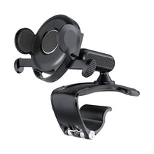 Load image into Gallery viewer, Car Dashboard Sun Visor Phone Mount Holder Center Console Navigation Bracket