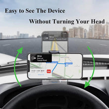 Load image into Gallery viewer, Car Dashboard Sun Visor Phone Mount Holder Center Console Navigation Bracket