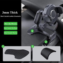 Load image into Gallery viewer, Car Dashboard Sun Visor Phone Mount Holder Center Console Navigation Bracket