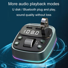 Load image into Gallery viewer, Car Voltage Display Fast Charger Subwoofer MP3 Bluetooth Player, GZ08