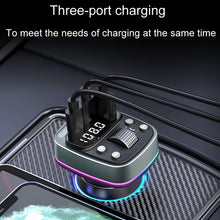 Load image into Gallery viewer, Car Voltage Display Fast Charger Subwoofer MP3 Bluetooth Player, GZ08