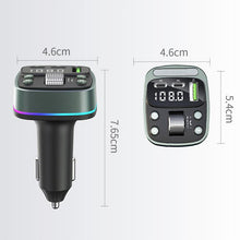 Load image into Gallery viewer, Car Voltage Display Fast Charger Subwoofer MP3 Bluetooth Player, GZ08