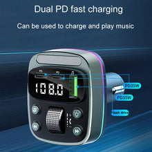 Load image into Gallery viewer, Car Voltage Display Fast Charger Subwoofer MP3 Bluetooth Player, GZ08