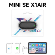 Load image into Gallery viewer, Original Carplay Wired To Wireless Box Adapter Car Connect Android Box, MINI SE X1AIR Black, MINI SE X2AIR Black