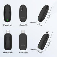 Load image into Gallery viewer, Original Carplay Wired To Wireless Box Adapter Car Connect Android Box, MINI SE X1AIR Black, MINI SE X2AIR Black