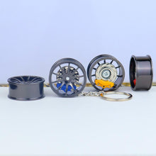 Load image into Gallery viewer, Metal Wheel Hub Brake Integrated Keychain