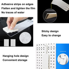 Load image into Gallery viewer, Car Film Tools Long Plastic Film Scraper Front Rear Extended Scraper, Straight, Large Scraper, 2pcs /Set