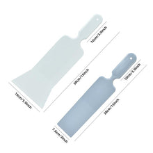 Load image into Gallery viewer, Car Film Tools Long Plastic Film Scraper Front Rear Extended Scraper, Straight, Large Scraper, 2pcs /Set