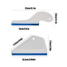 Load image into Gallery viewer, Car Film Tool Scraper Glass Cleaning Wiper, Arc Shape, Trapezoidal
