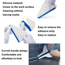 Load image into Gallery viewer, Car Film Tool Scraper Glass Cleaning Wiper, Arc Shape, Trapezoidal