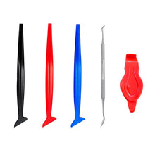Load image into Gallery viewer, Car Film Edge Trimmer Car Film Tool Seam Tucking Scraper, 4pcs /Set, 5pcs /Set