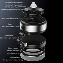 Load image into Gallery viewer, Car Navigation Eectric Vacuum Magnetic Suction Cup Multifunctional Bracket