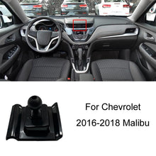 Load image into Gallery viewer, For Chevrolet Left Driving Car Special Mobile Phone Navigation Bracket Base, 06-10 LOVA, 09-14 Cruze, 10-13 Sail, 12-14 Malibu, 12-17 Captiva, 14-16 Trax, 15-18 Sail 3, 16-18 Malibu, 16-19 Cavalier/19-22 MONZA Redline, 16-21 Malibu XL, 17-22 Equinox   ...
