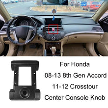Load image into Gallery viewer, For Honda Left-hand Drive Car-Mounted Mobile Phone Navigation Holder Base, 04-07 Odyssey, 04-07 7th Generation Accord, 06-09 Civic, 07-11 CRV, 08-13 8th Generation Accord/11-12 Crosstour Center Console Knob, 08-13 8th Generation Accord/11-12 Crosstour ...