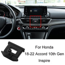 Load image into Gallery viewer, For Honda Left-hand Drive Car-Mounted Mobile Phone Navigation Holder Base, 04-07 Odyssey, 04-07 7th Generation Accord, 06-09 Civic, 07-11 CRV, 08-13 8th Generation Accord/11-12 Crosstour Center Console Knob, 08-13 8th Generation Accord/11-12 Crosstour ...