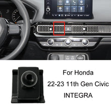 Load image into Gallery viewer, For Honda Left-hand Drive Car-Mounted Mobile Phone Navigation Holder Base, 04-07 Odyssey, 04-07 7th Generation Accord, 06-09 Civic, 07-11 CRV, 08-13 8th Generation Accord/11-12 Crosstour Center Console Knob, 08-13 8th Generation Accord/11-12 Crosstour ...