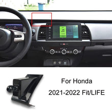 Load image into Gallery viewer, For Honda Left-hand Drive Car-Mounted Mobile Phone Navigation Holder Base, 04-07 Odyssey, 04-07 7th Generation Accord, 06-09 Civic, 07-11 CRV, 08-13 8th Generation Accord/11-12 Crosstour Center Console Knob, 08-13 8th Generation Accord/11-12 Crosstour ...