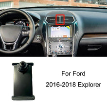 Load image into Gallery viewer, For Ford Left Driving Car Special Mobile Phone Navigation Bracket Base, 05-11 Focus, 07-13 Mondeo Zhisheng, 09-14 Festiva, 12-16 Focus, 13-18 Mondeo, 13-21 Kuga, 13-21 Mondeo, 14-19 Escort, 15-17 Karry K50, 15-19 Taurus, 15-20 Edge/Edge ST, 15-21 Musta...
