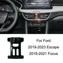 Load image into Gallery viewer, For Ford Left Driving Car Special Mobile Phone Navigation Bracket Base, 05-11 Focus, 07-13 Mondeo Zhisheng, 09-14 Festiva, 12-16 Focus, 13-18 Mondeo, 13-21 Kuga, 13-21 Mondeo, 14-19 Escort, 15-17 Karry K50, 15-19 Taurus, 15-20 Edge/Edge ST, 15-21 Musta...