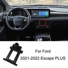 Load image into Gallery viewer, For Ford Left Driving Car Special Mobile Phone Navigation Bracket Base, 05-11 Focus, 07-13 Mondeo Zhisheng, 09-14 Festiva, 12-16 Focus, 13-18 Mondeo, 13-21 Kuga, 13-21 Mondeo, 14-19 Escort, 15-17 Karry K50, 15-19 Taurus, 15-20 Edge/Edge ST, 15-21 Musta...