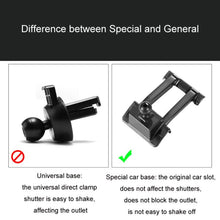 Load image into Gallery viewer, For Ford Left Driving Car Special Mobile Phone Navigation Bracket Base, 05-11 Focus, 07-13 Mondeo Zhisheng, 09-14 Festiva, 12-16 Focus, 13-18 Mondeo, 13-21 Kuga, 13-21 Mondeo, 14-19 Escort, 15-17 Karry K50, 15-19 Taurus, 15-20 Edge/Edge ST, 15-21 Musta...