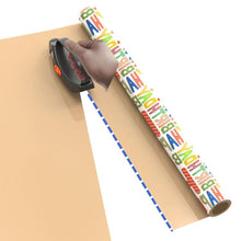 Load image into Gallery viewer, NBJ1 Roll Wrapping Paper Cutter with Handle Paper Cutter, Black, Green