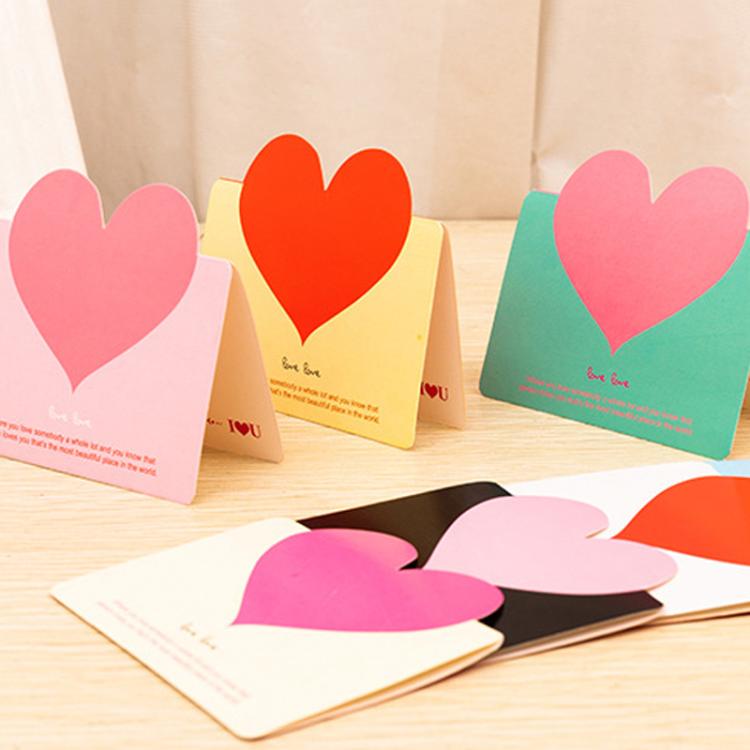 Universal Christmas Valentines Day Greeting Card Birthday Tanabata Blessing Message Card