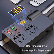 Load image into Gallery viewer, 12V24V To 220V Car Multi-Function Inverter Socket Fast Charger