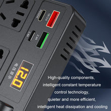 Load image into Gallery viewer, 12V24V To 220V Car Multi-Function Inverter Socket Fast Charger