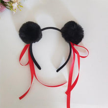 Load image into Gallery viewer, Nezha Cosplay Prop Headband Children Performance Cute Marble-Head Hairball Hair Accessories
