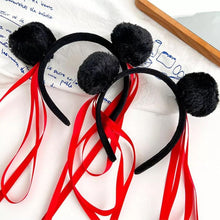 Load image into Gallery viewer, Nezha Cosplay Prop Headband Children Performance Cute Marble-Head Hairball Hair Accessories