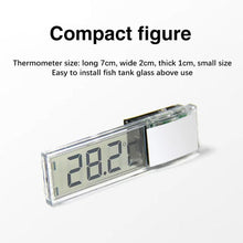 Load image into Gallery viewer, LK-50 Digital Wireless Aquarium Thermometer External LCD Transparent Electronic Water Temperature Meter